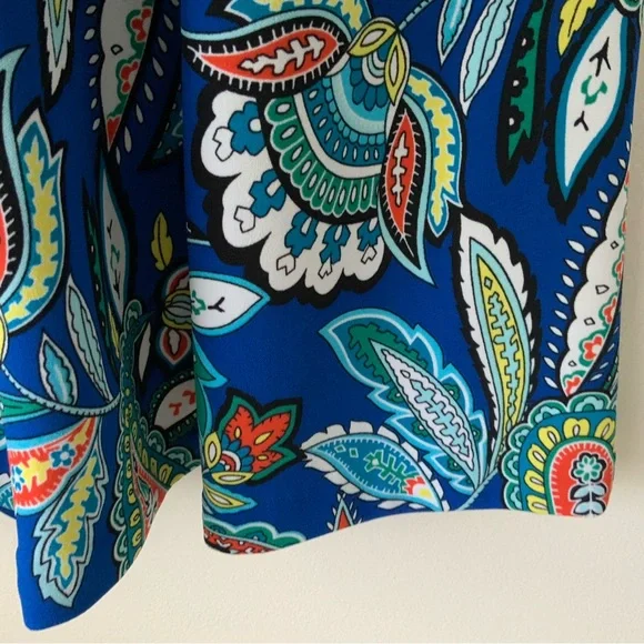 NWT ALYX Paisley Dress Multicolor Size 10 - Picture 6 of 12